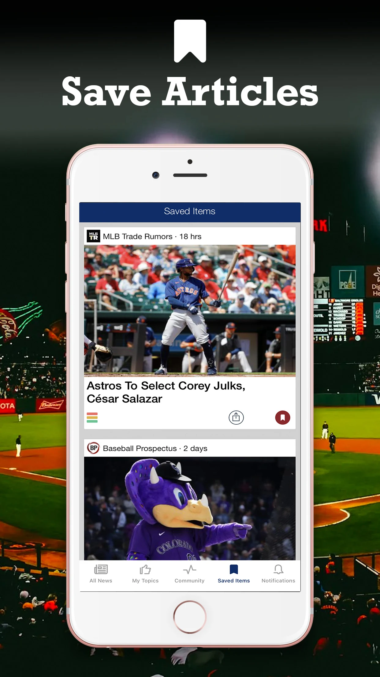 Fantasy Baseball News & Draft screenshot
